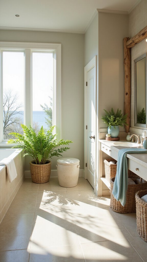 coastal retreat bathroom design