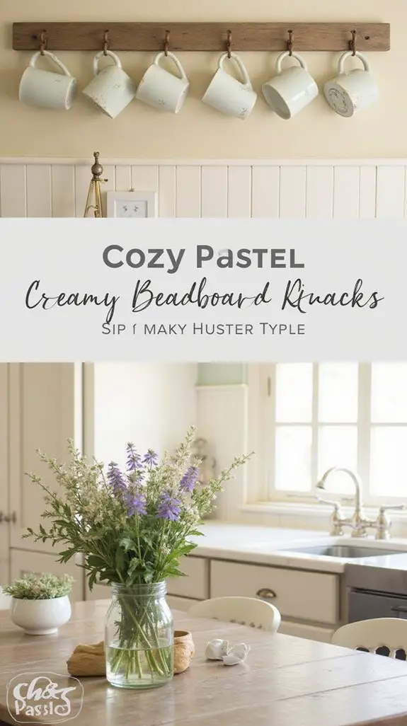 cottage charm with creamy beadboard