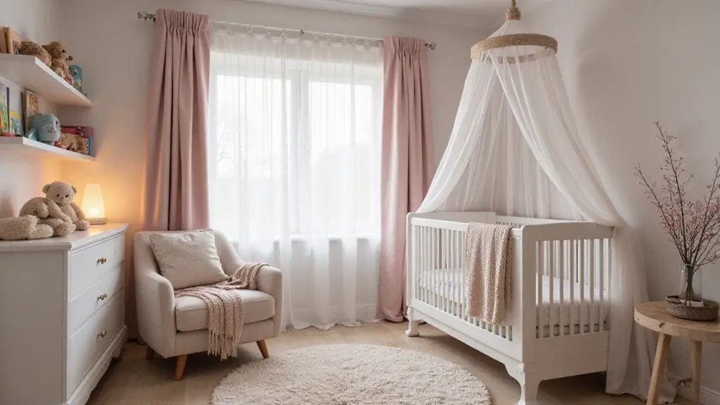 cozy and calm baby rooms