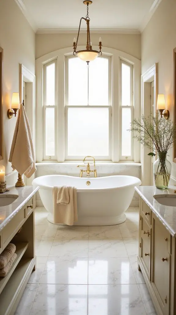 cozy bathroom retreat atmosphere