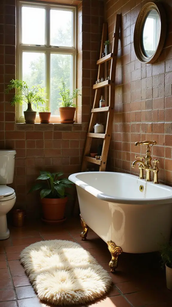 cozy charm with vintage touches