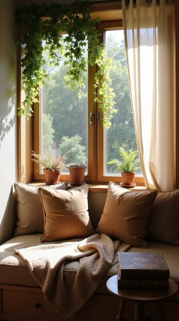 cozy corner reading retreat