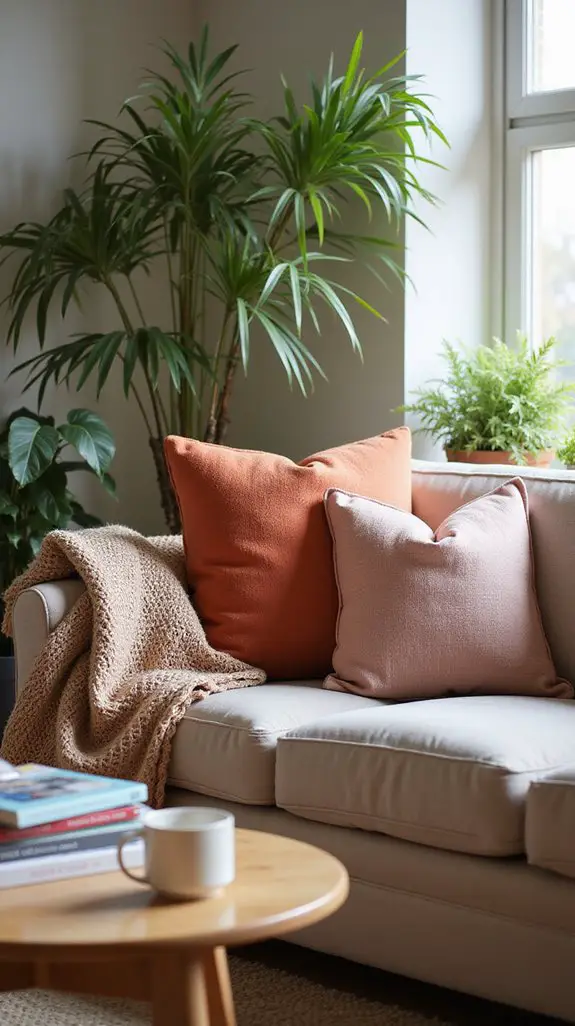 cozy throw pillow fabrics
