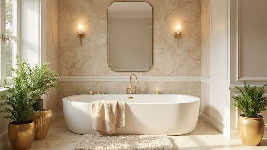 cream and gold elegance