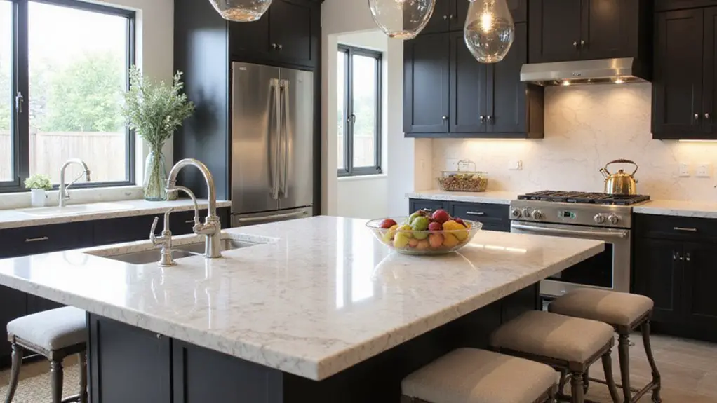 cream countertop kitchen inspiration