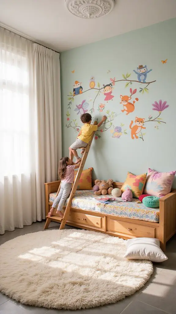 creative wall decor engagement