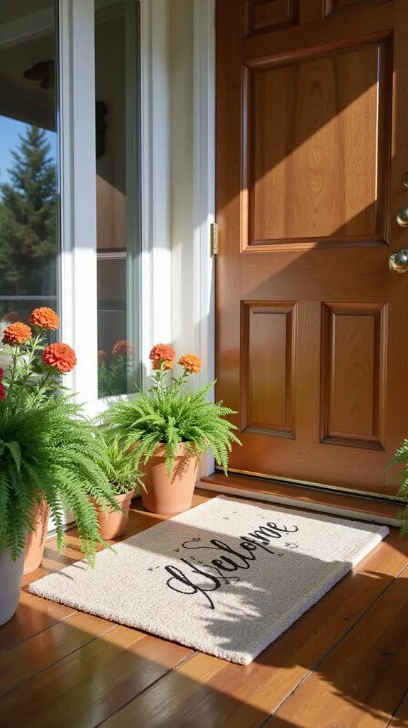 customizable personalized welcome mats