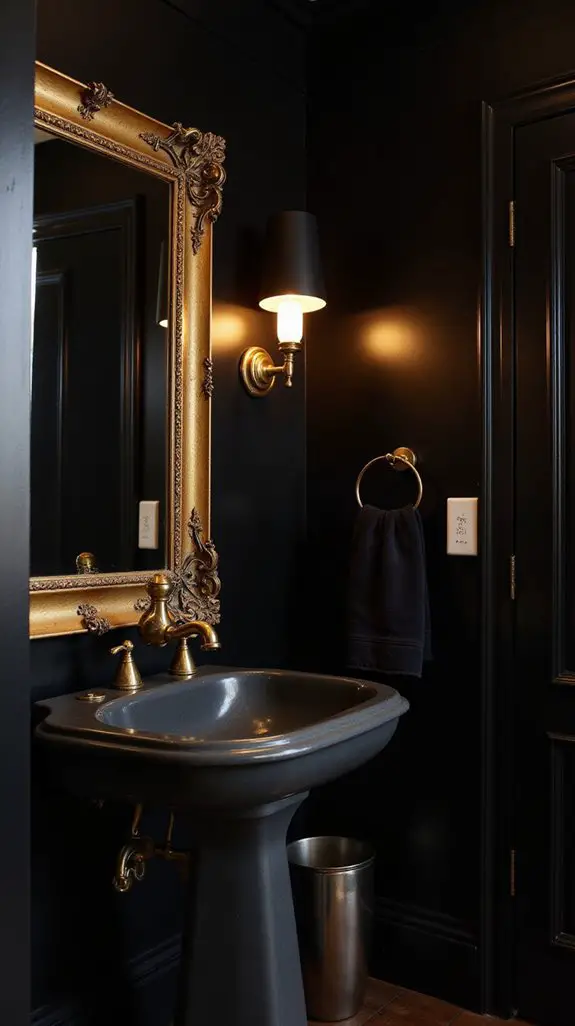 dramatic lighting with sophistication