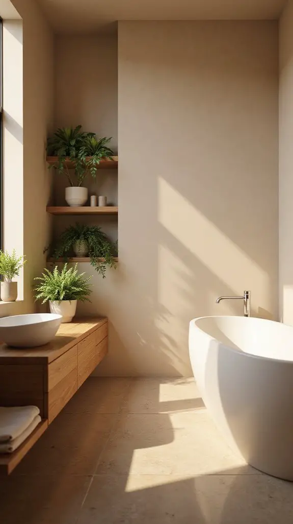 earthy brown tile elegance