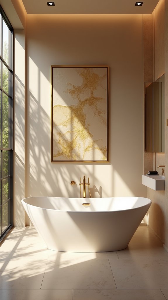 elegant beige and gold decor