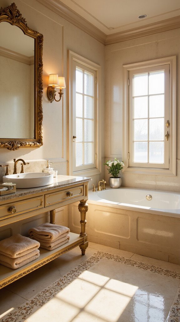 elegant beige and gold