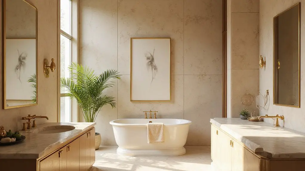 elegant beige and gold