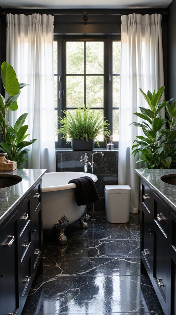 elegant black and white aesthetics