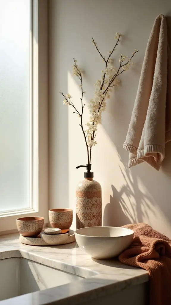 elegant ceramic bathroom accessories