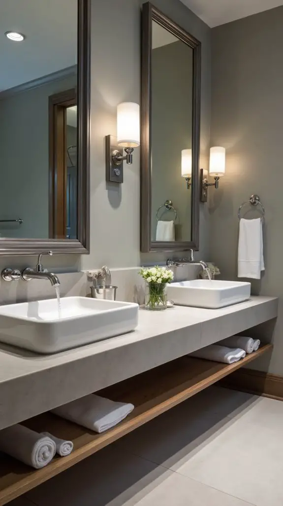 elegant dual sink functionality