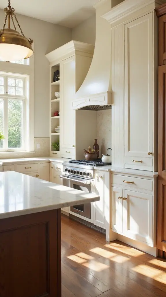 elegant high gloss cabinetry shine