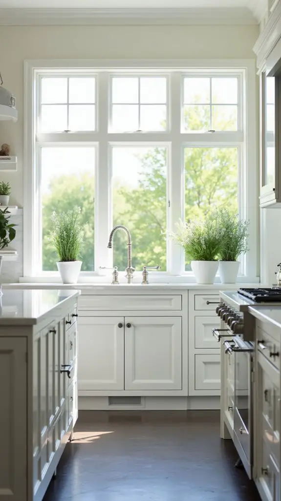 elegant white and slate