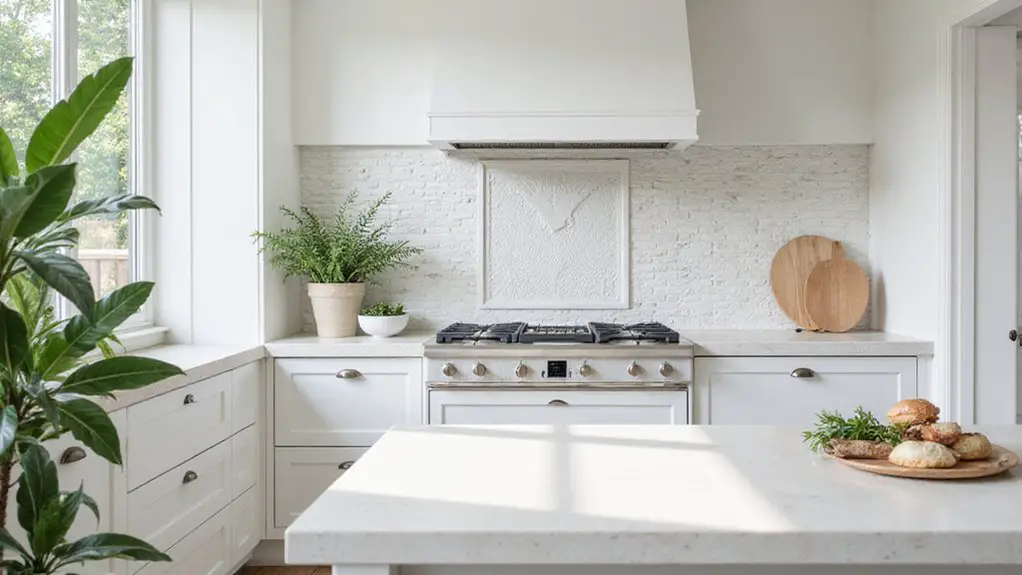 elegant white kitchen designs