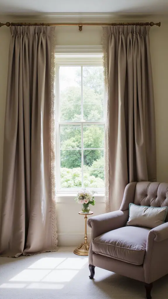 elegant window treatment styles