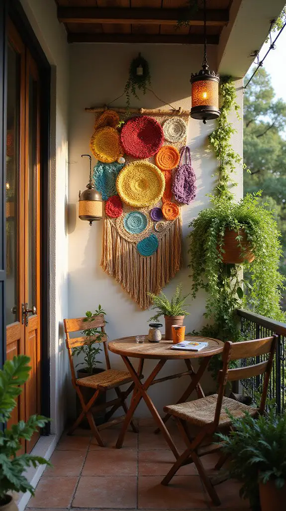 elevate balcony with art