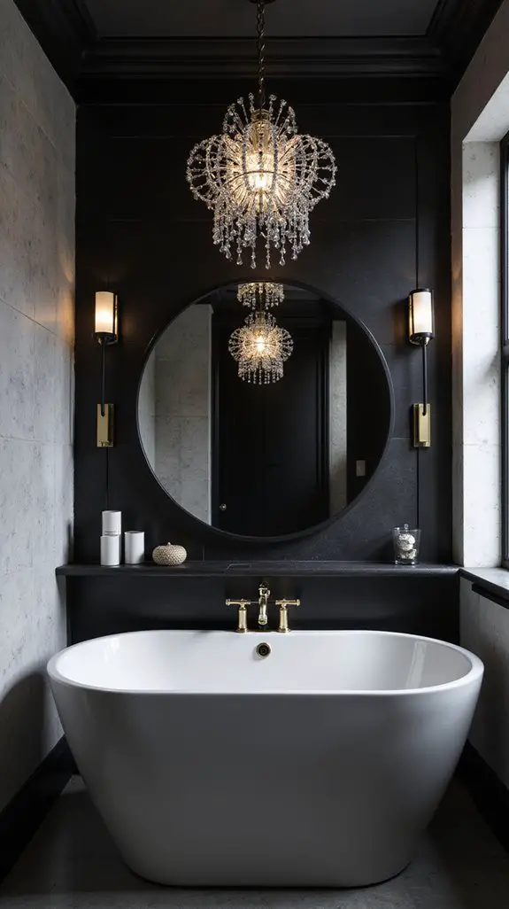 elevate bathroom ambiance creatively