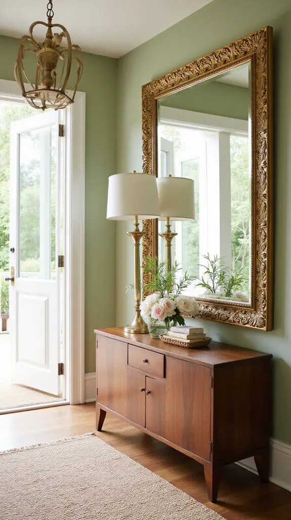 elevate entryway with mirrors