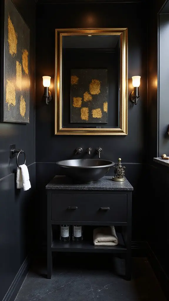 elevate half bathroom decor