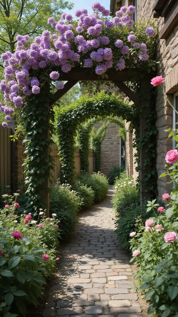 enchanting flowering climbing vines