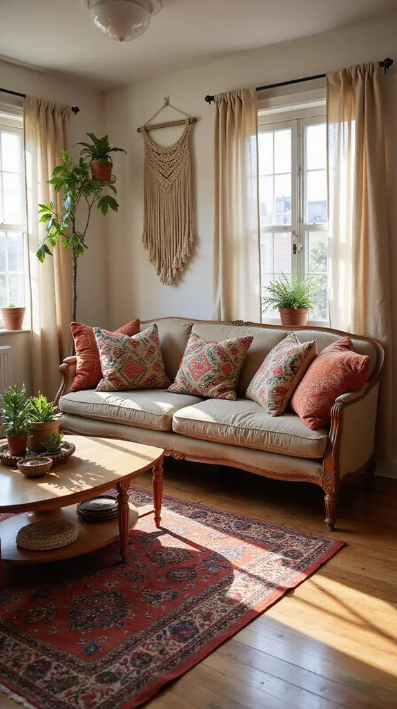 ethnic prints enhance living space