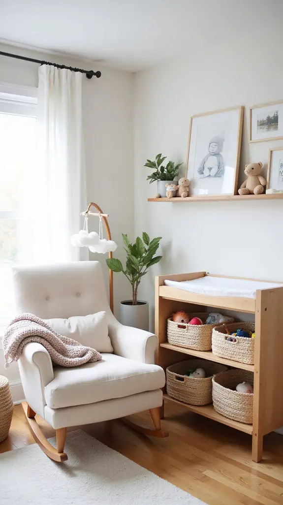 functional nursery storage solutions