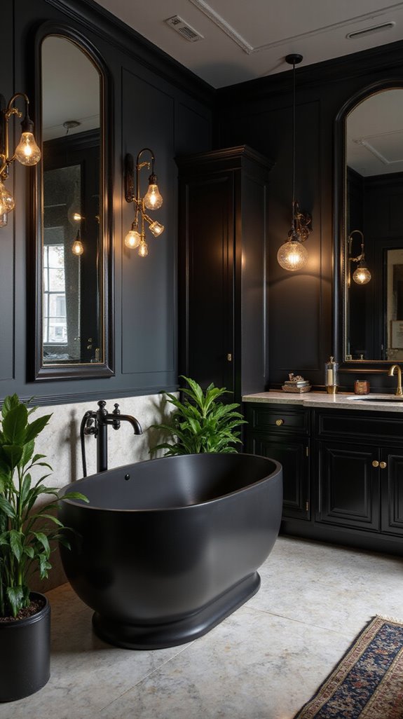 glamorous black lighting fixtures