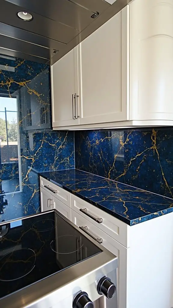 granite enhances kitchen elegance