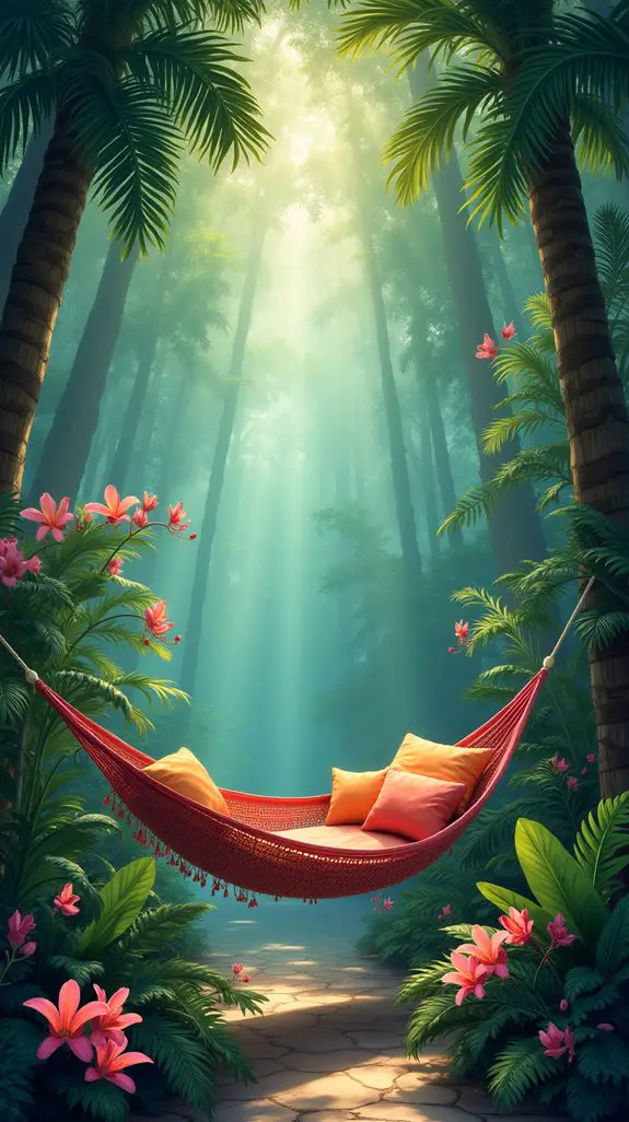 hammock oasis for relaxation