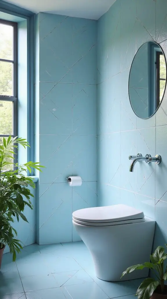 invigorating baby blue patterns