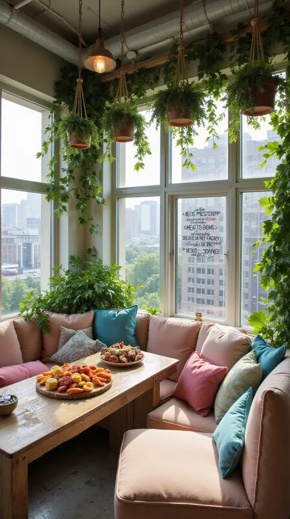 invigorating workspace break area