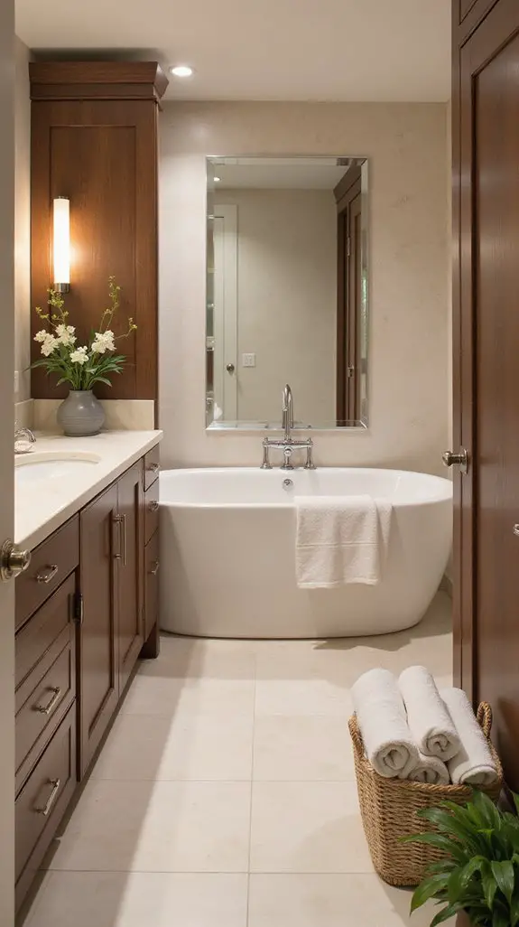 inviting cream and brown