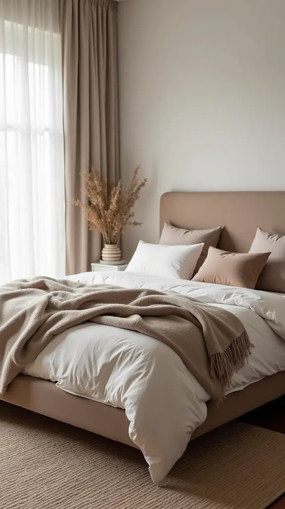 layered textiles create elegance