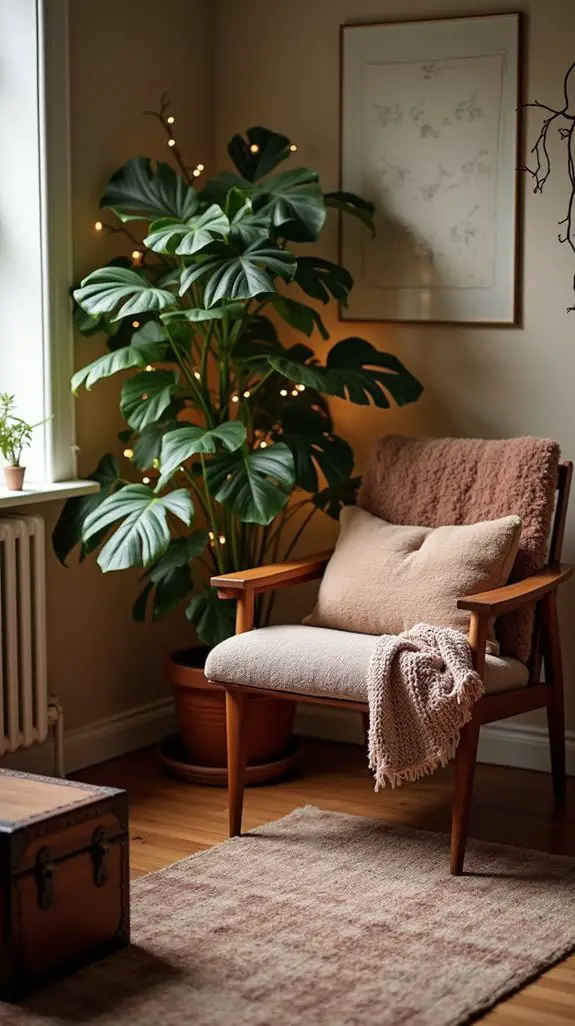 layered textures and accents