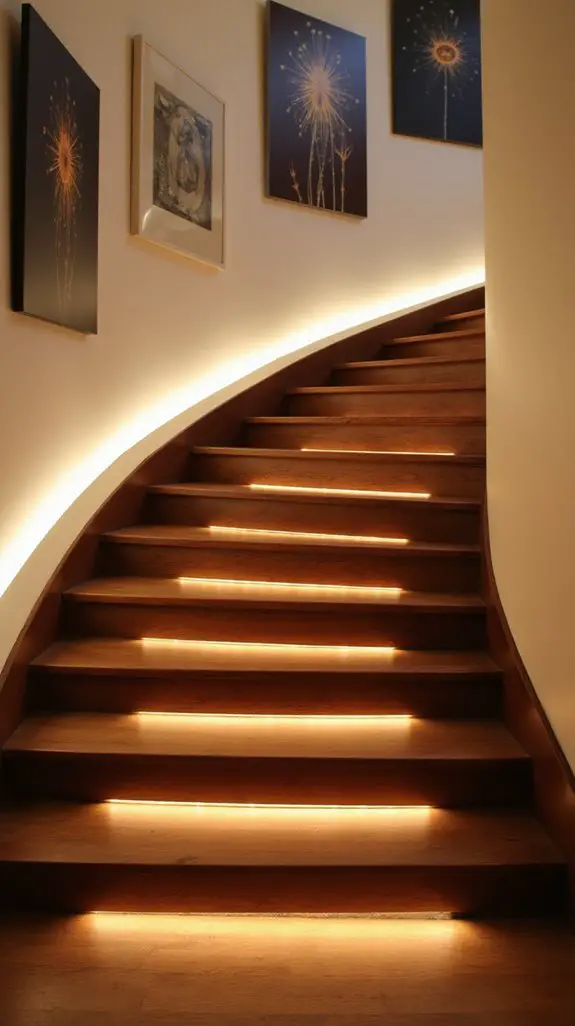 led illumination for staircases