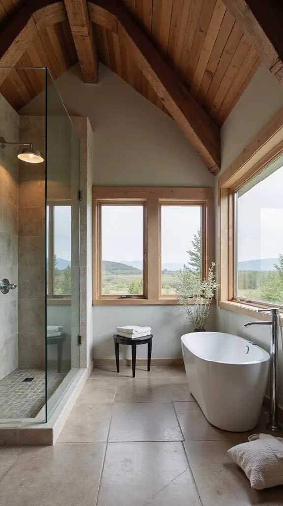 luxurious bathroom design features