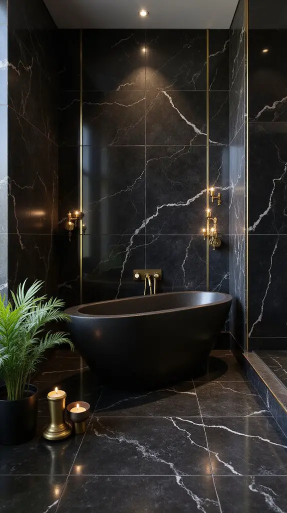 luxurious bathtub relaxation oasis