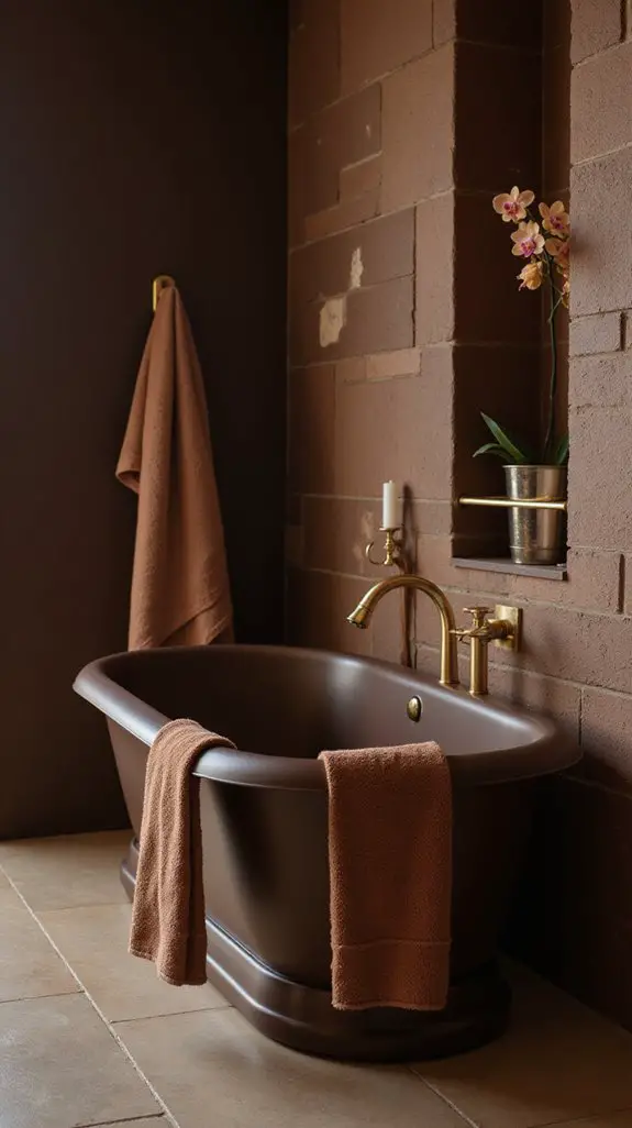 luxurious dark chocolate retreat