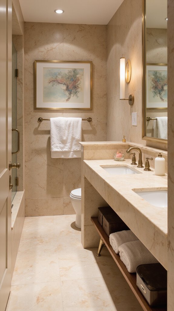 luxurious marble countertop elegance