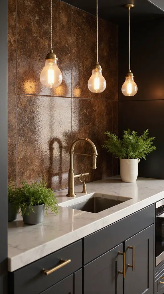 luxurious onyx kitchen elegance