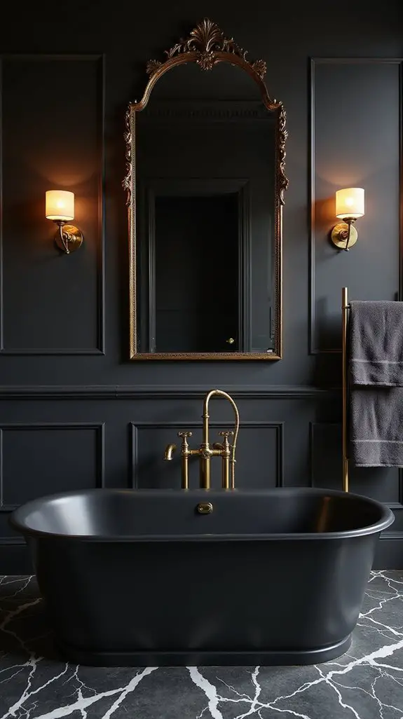 luxury bathroom statement mirrors