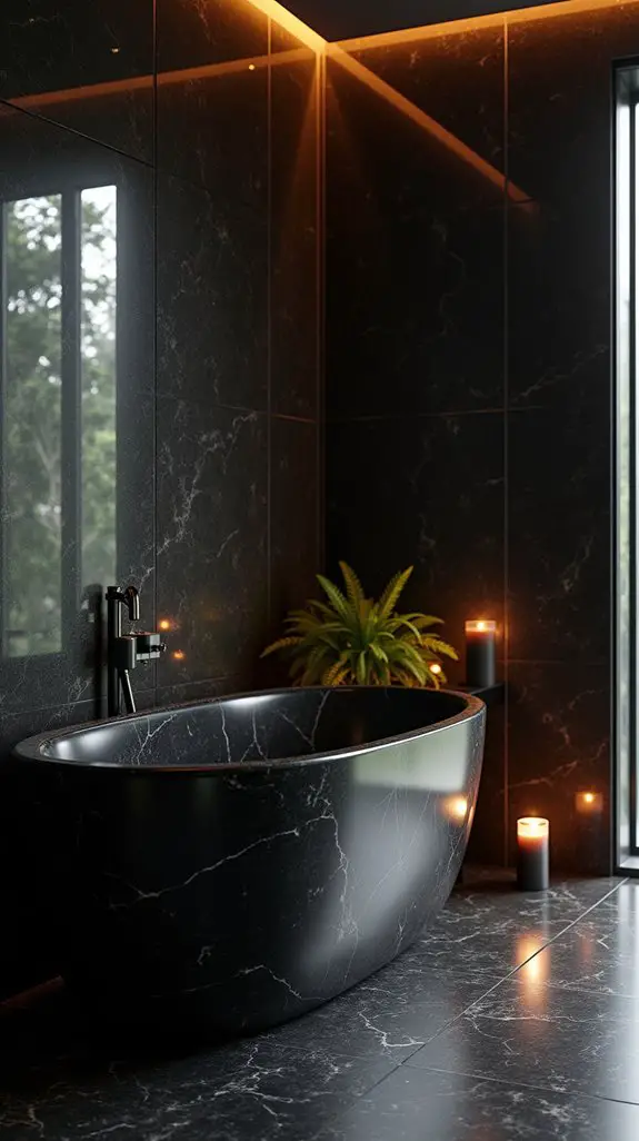 luxury freestanding bathtub experience