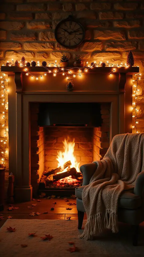 magical cozy fireplace retreat