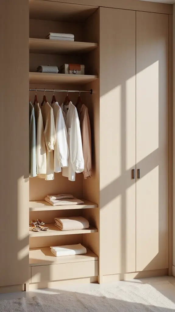 maximize closet vertical storage