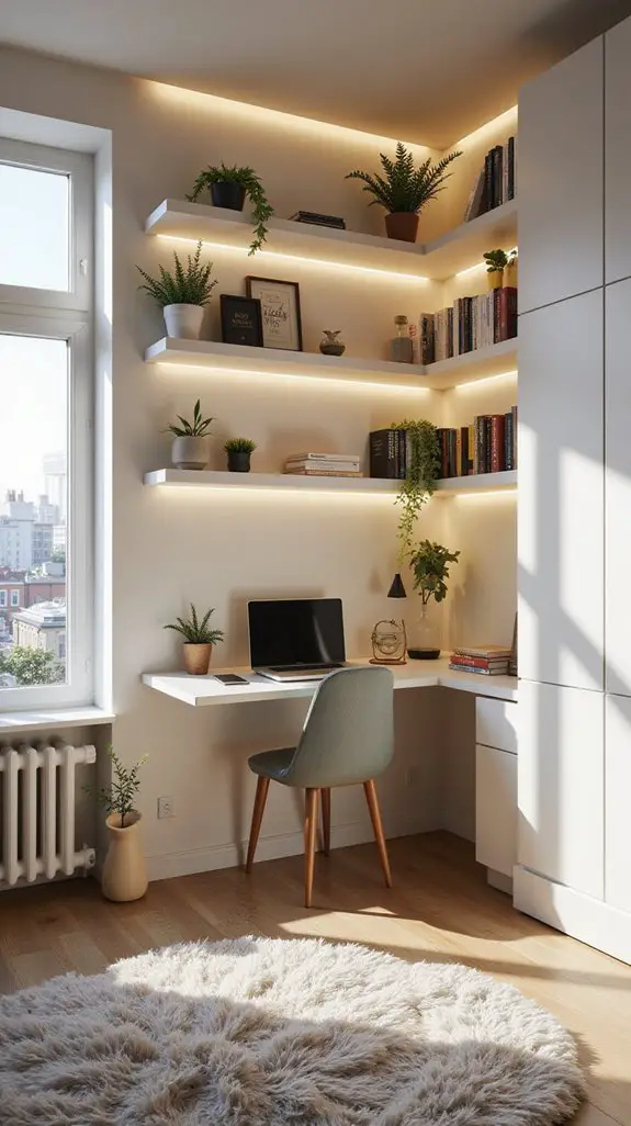 maximize space with vertical storage