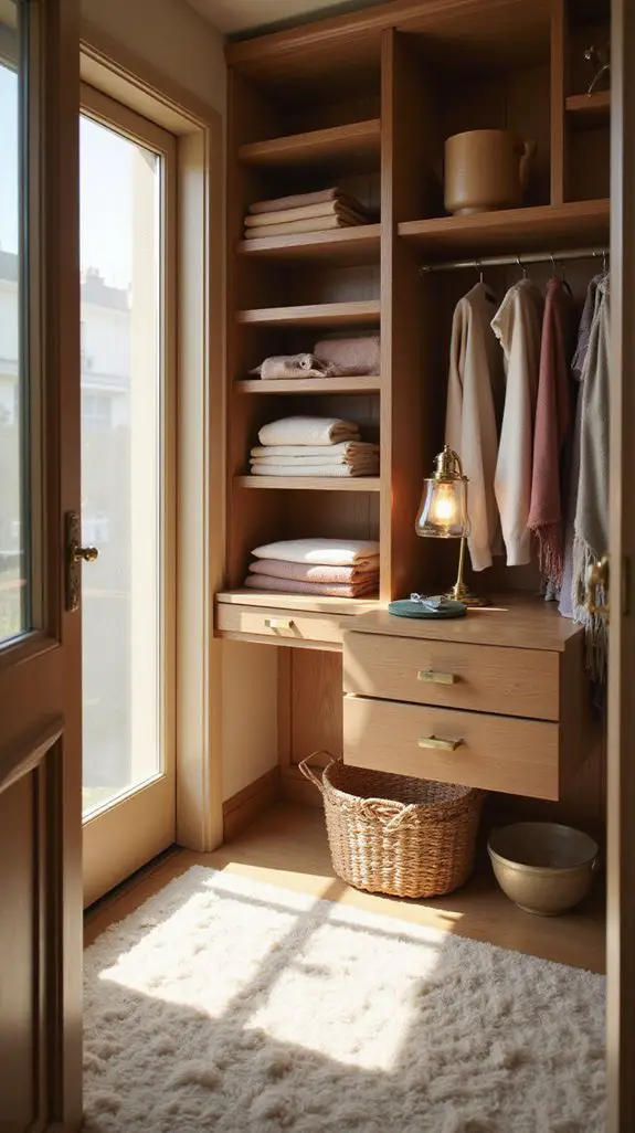 mood enhancing closet lighting